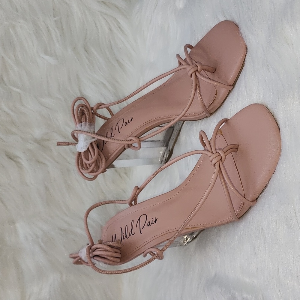 WILD PAIR Santeago Ankle-Tie Dress Sandals, Created for Macy's